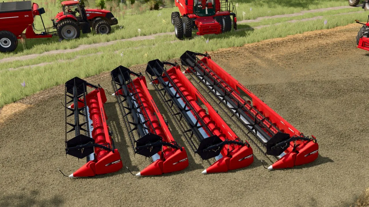 Case IH 3020 Terraflex Headers FS25