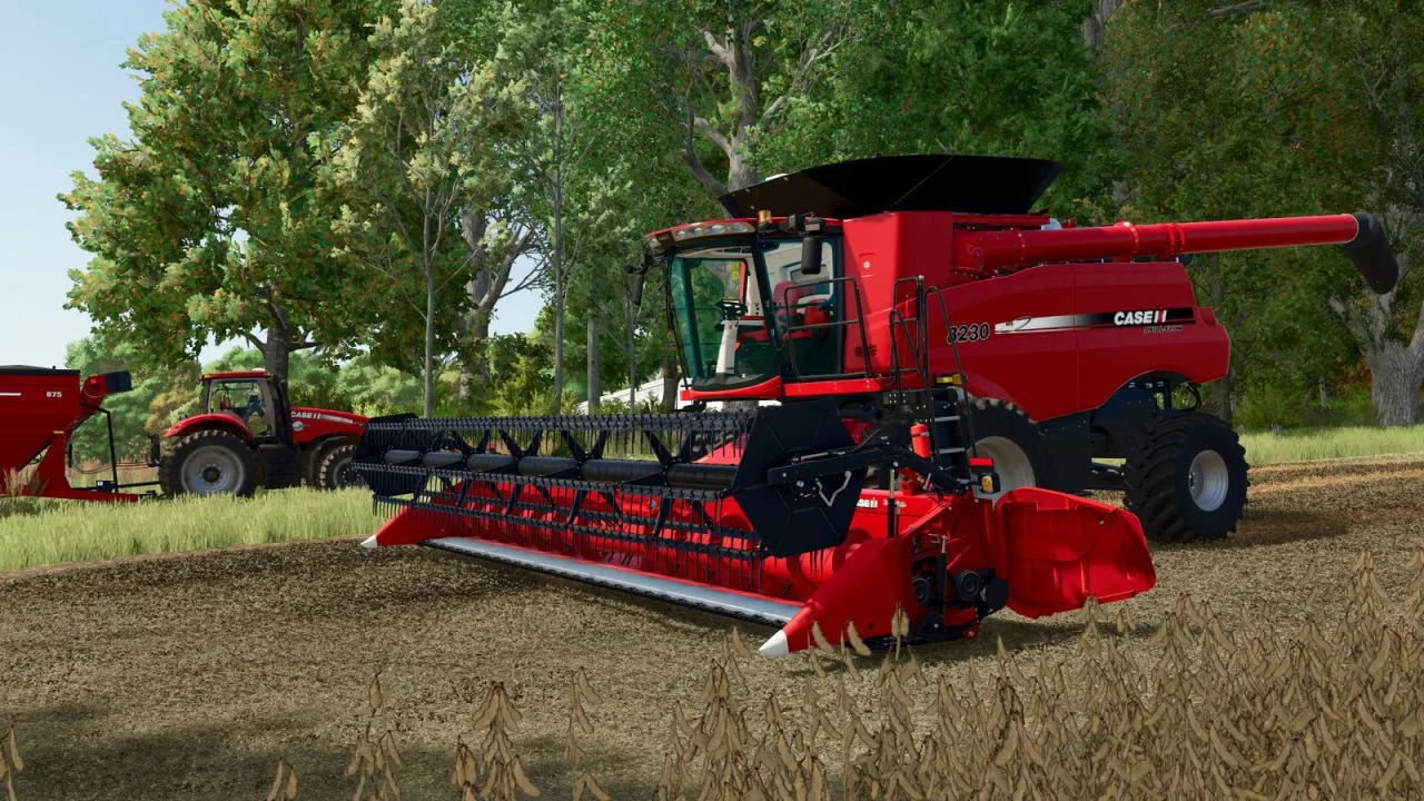 Case IH 3020 Terraflex Headers FS25