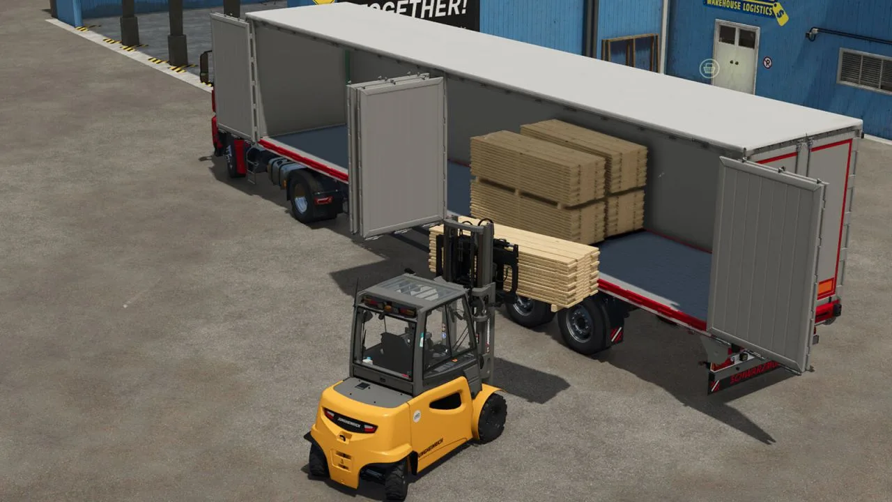 Schwarzmüller Walking-Floor Semitrailer FS25 - screenshot 2