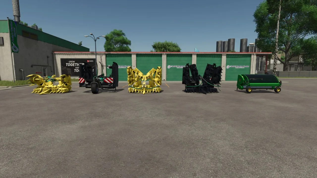 John Deere Kemper Pack FS25