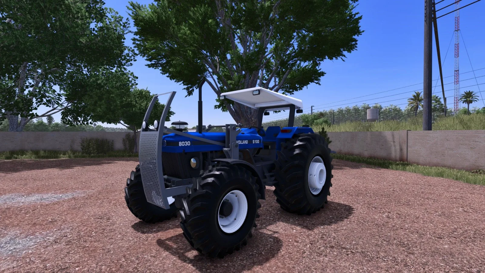 New Holland 8030 FS25 - screenshot 1