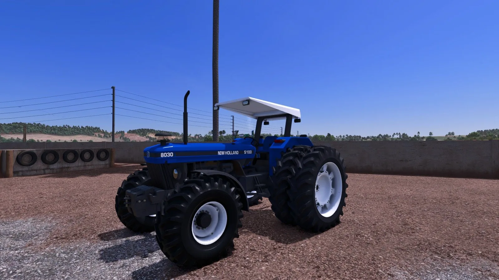 New Holland 8030 FS25 - screenshot 3