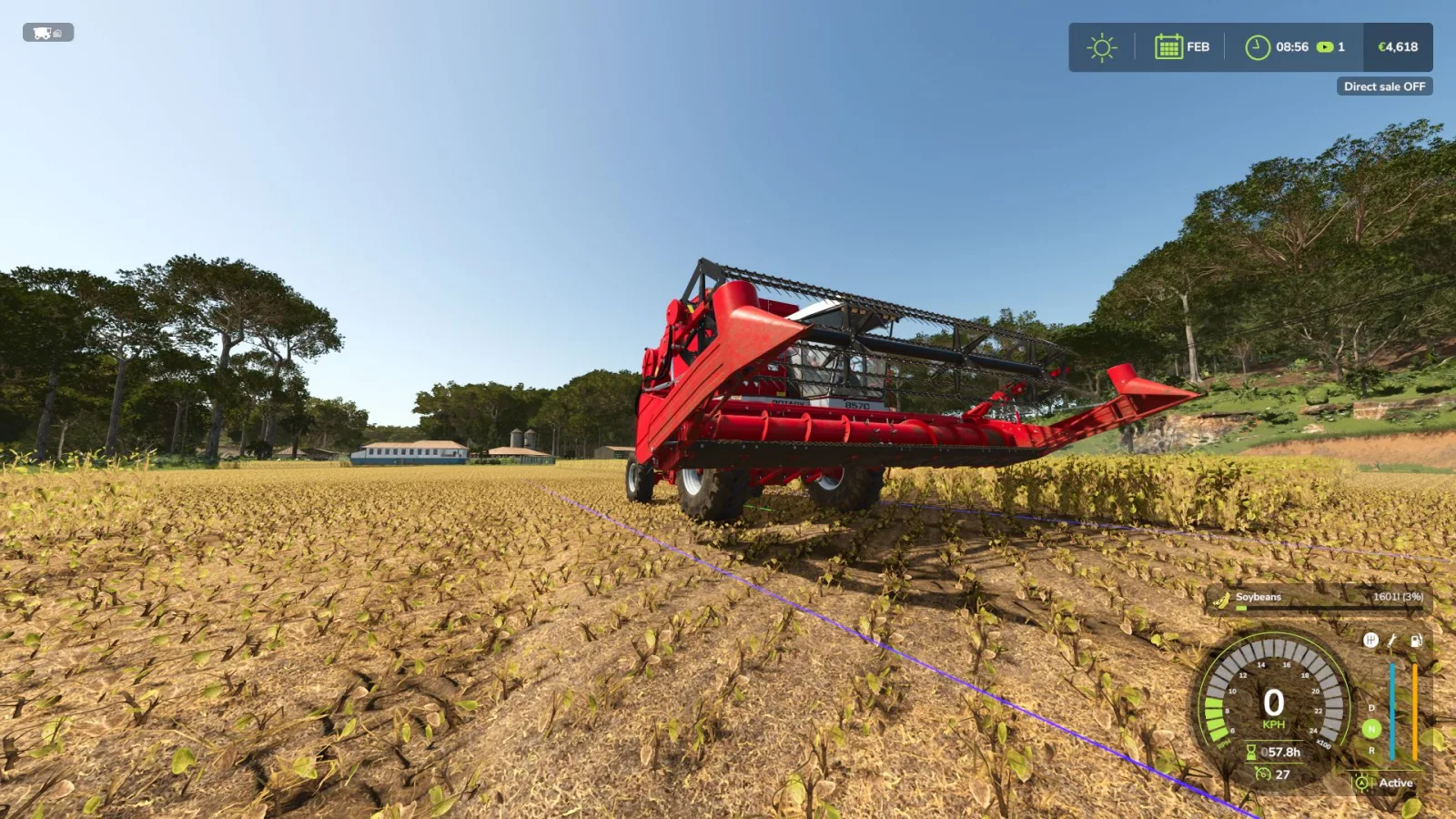 Direct Crop Sell FS25 - screenshot 1