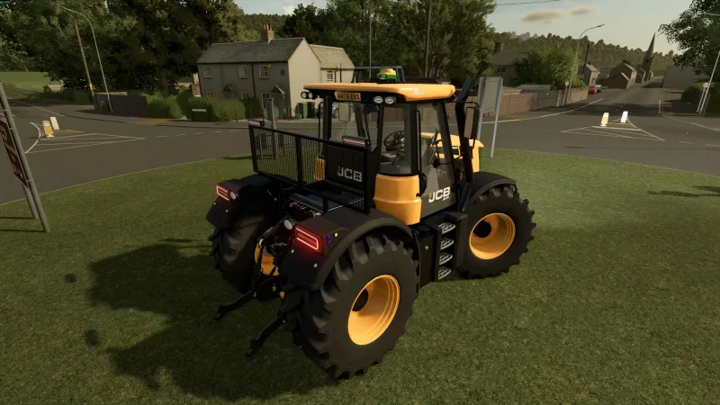 JCB Rear Mesh Frame (Prefab) FS25