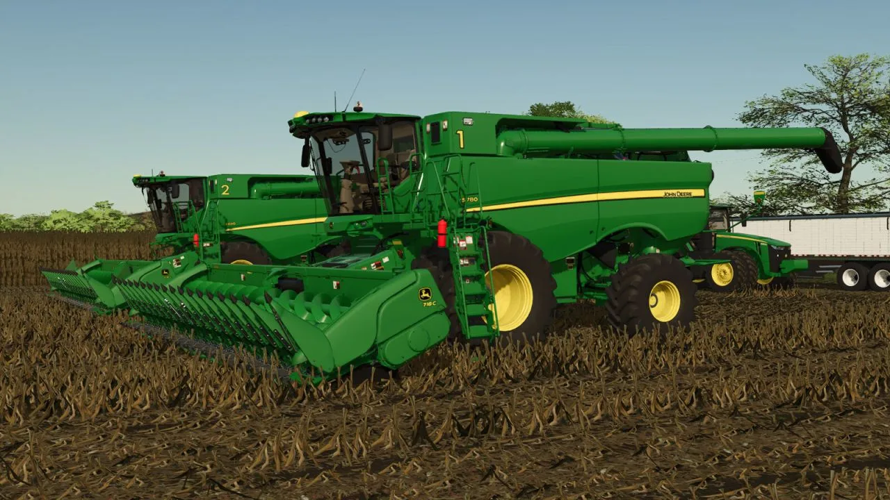 John Deere 618C/718C FS25