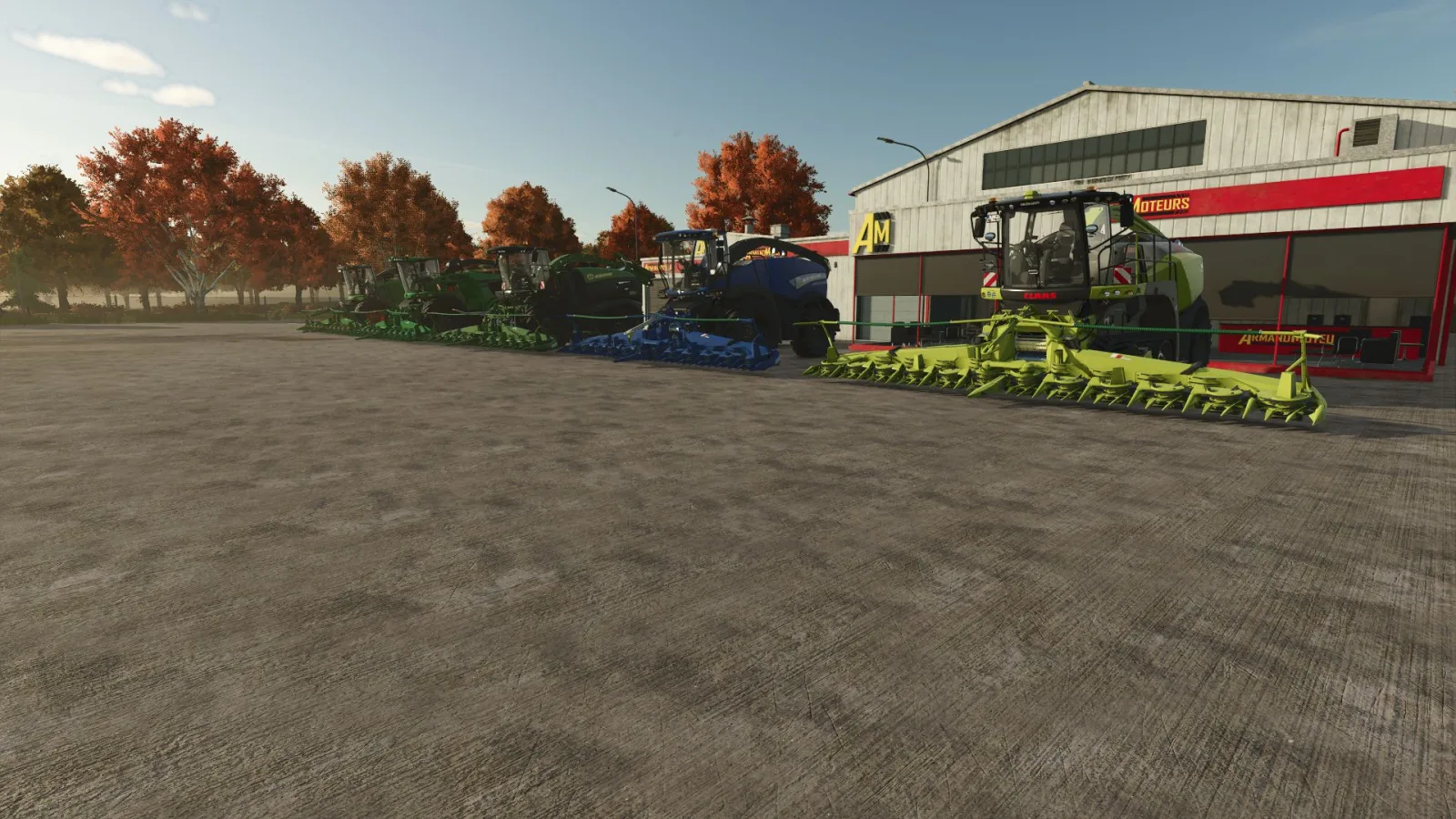 Cutting unit pack for forage harvesters FS25