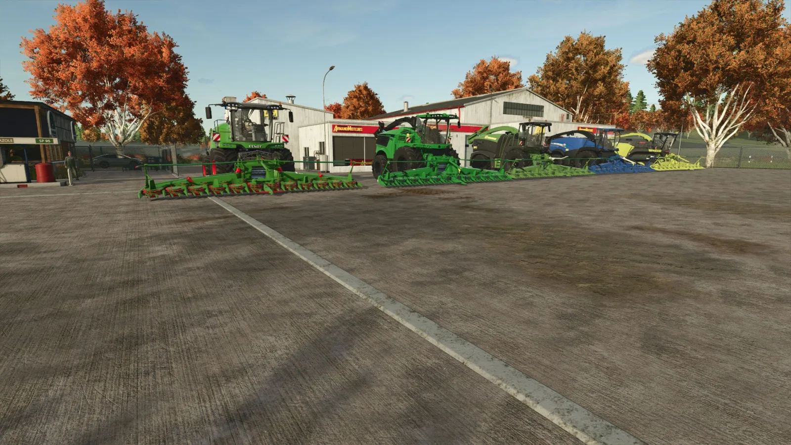Cutting unit pack for forage harvesters FS25