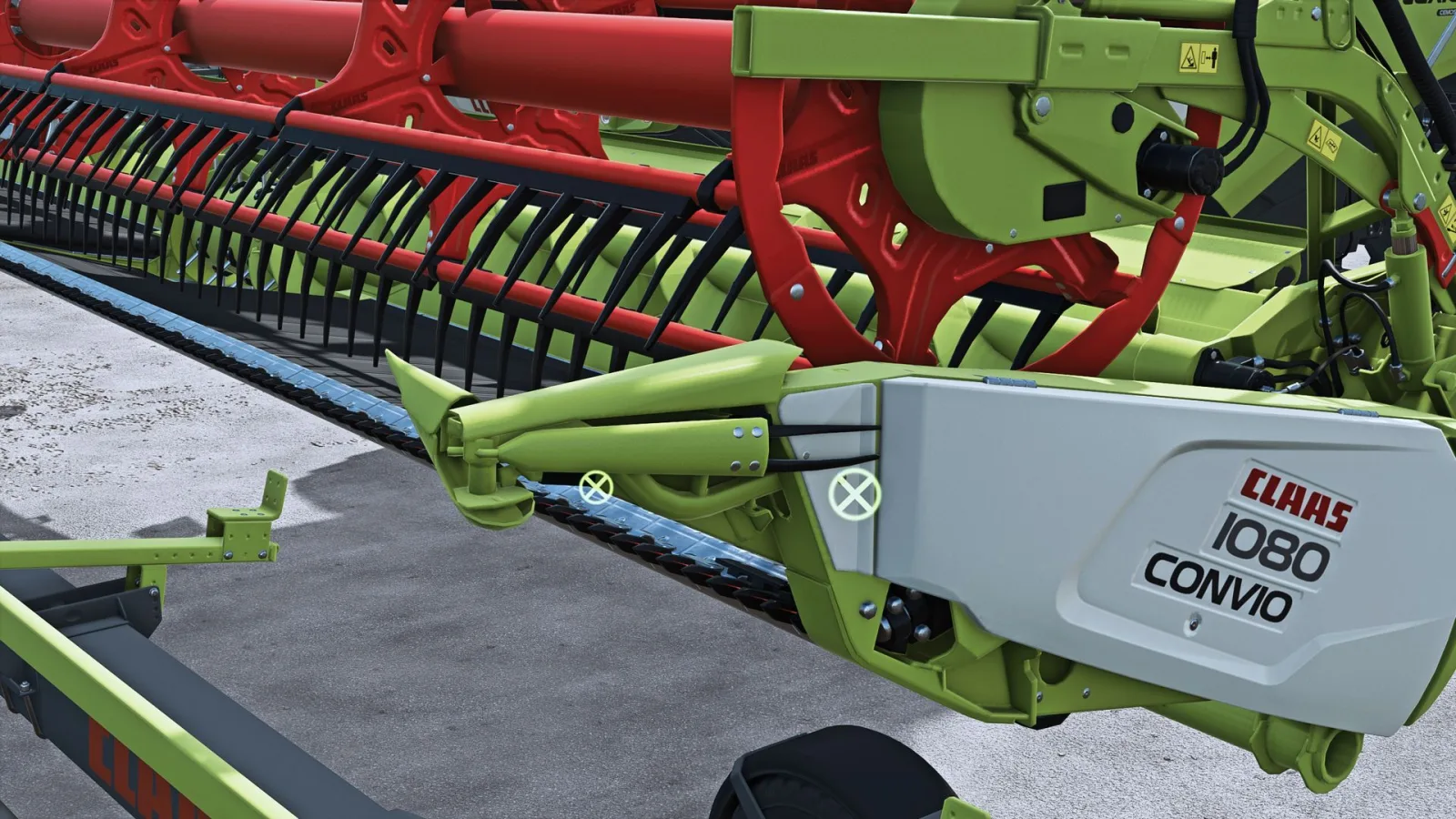 CLAAS CONVIO FLEX 1080 Pack FS25