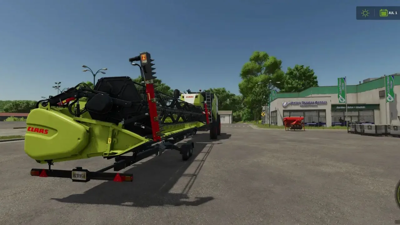 Varifeed 28ft as Claas & New Holland FS25