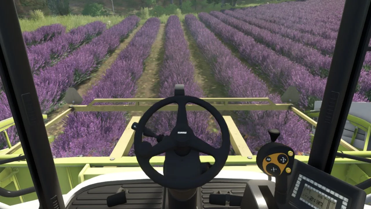 Ponzo Lavender Header FS25