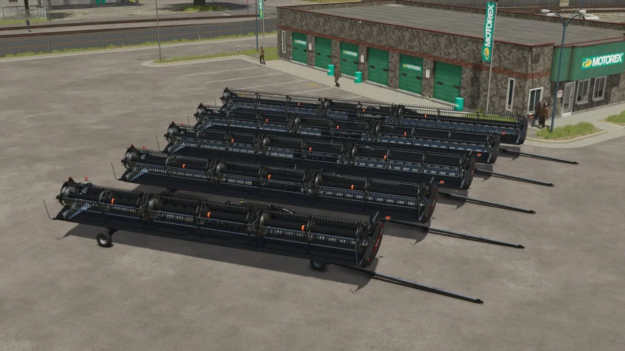 MacDon FD2 Pack + Demco Trailer Pack FS25