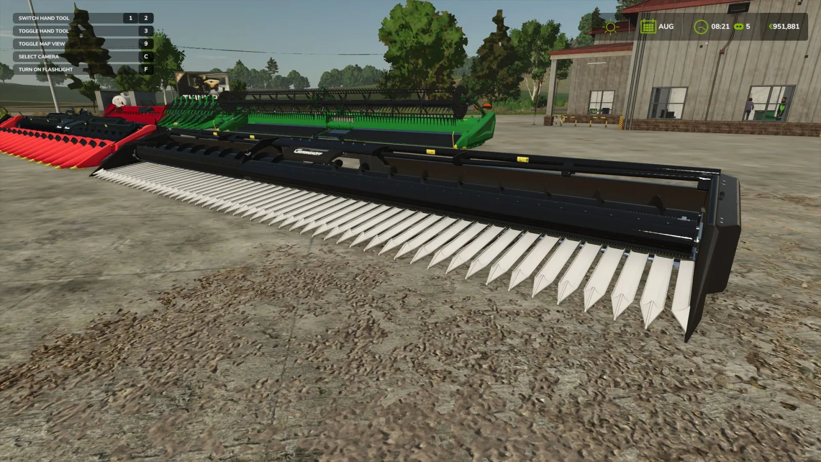 Improved cutter headers FS25