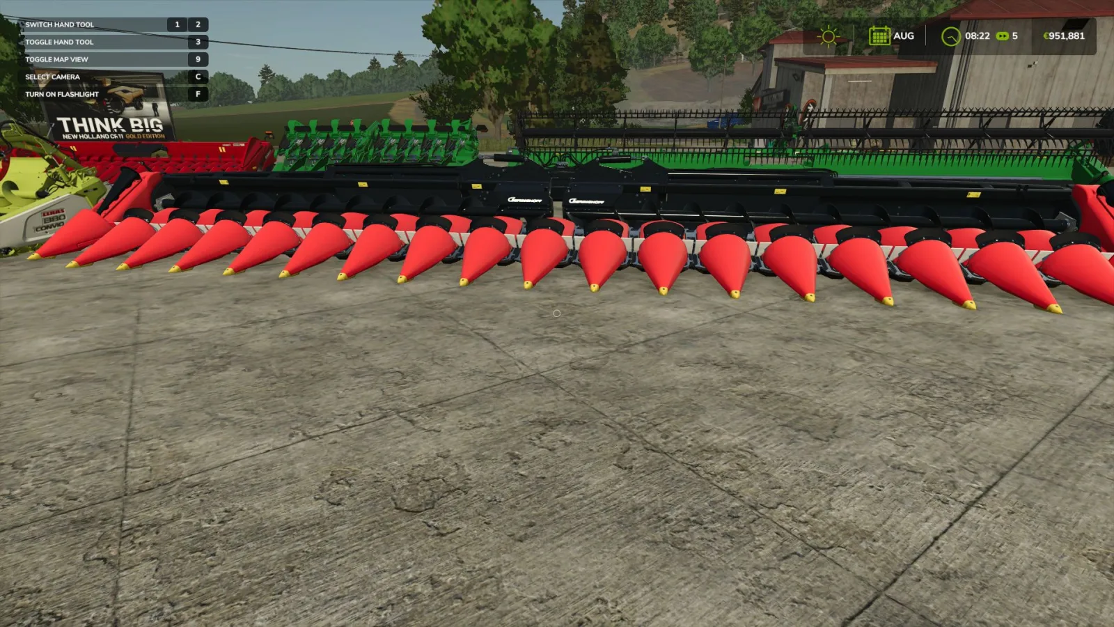 Improved cutter headers FS25