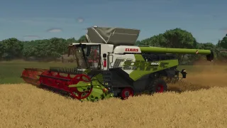 CLAAS Lexion 8900 and cutting bars FS25