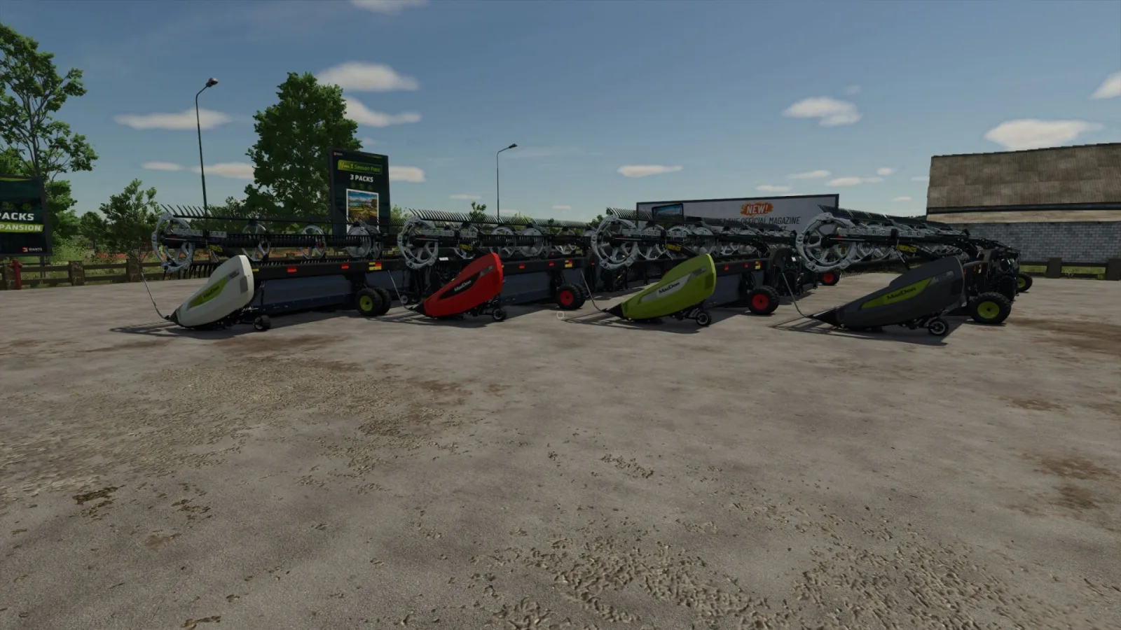 MacDon FD250 Claas Edition FS25