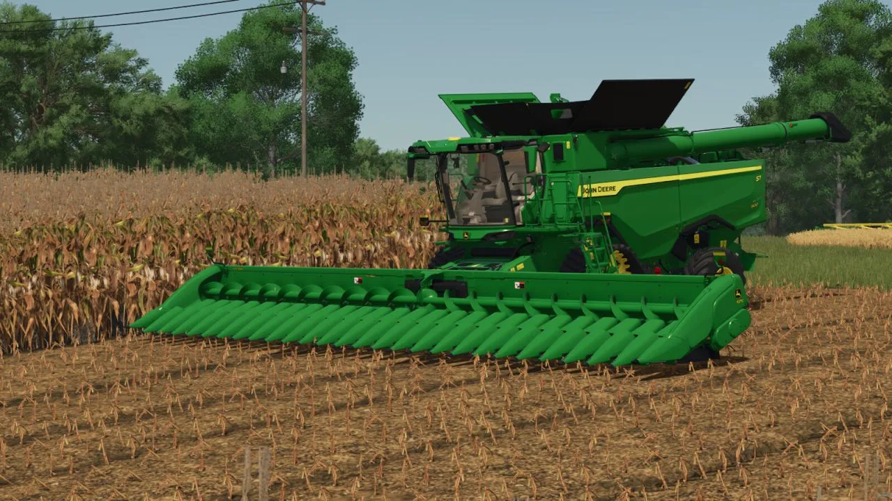 John Deere 627C FS25