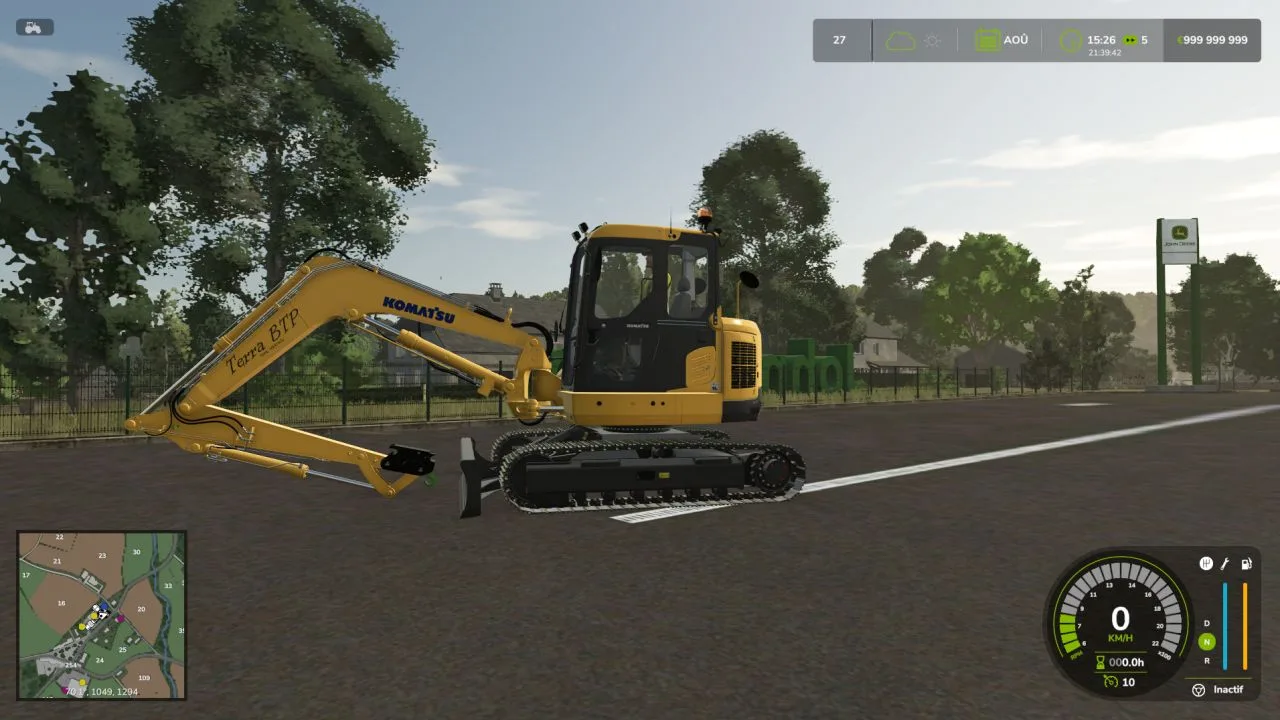 Komatsu PC118MR-8