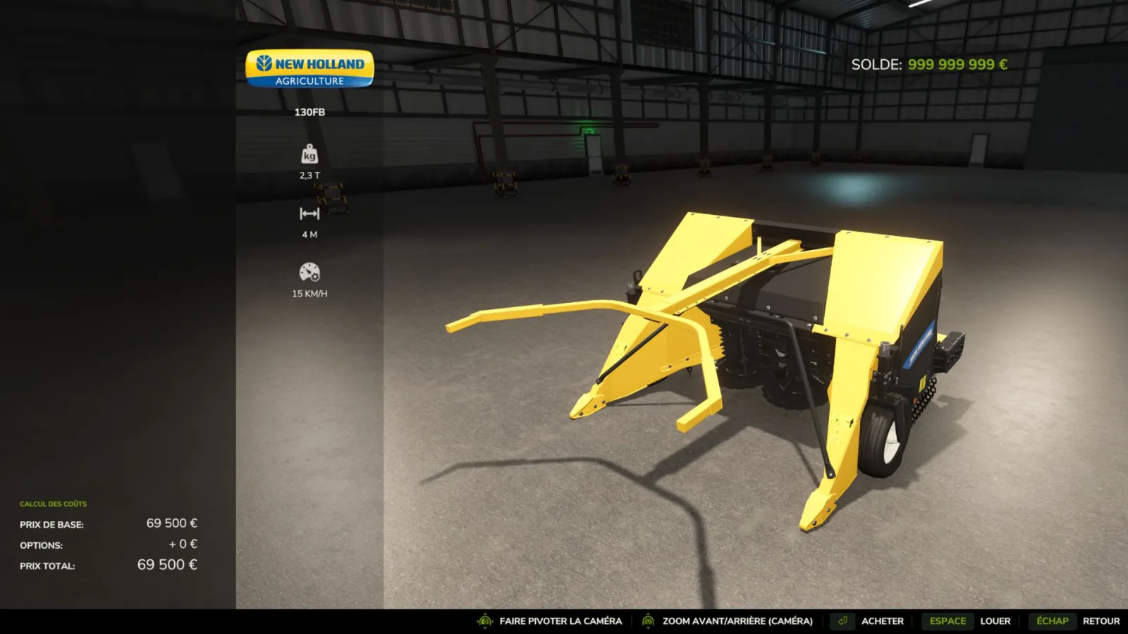 New Holland 130FB Edit FS25