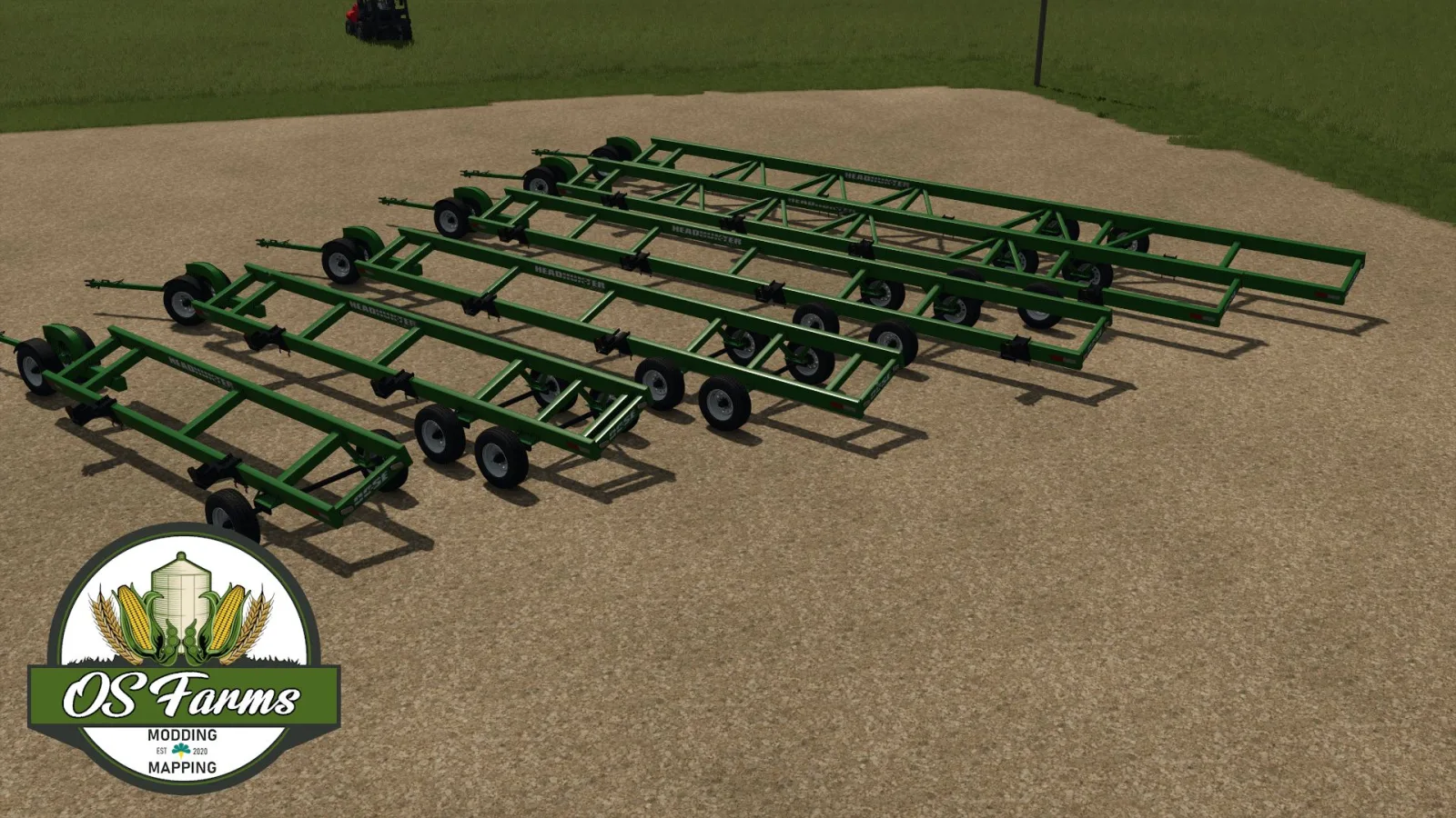 Dose Headmaster Header trailers FS25