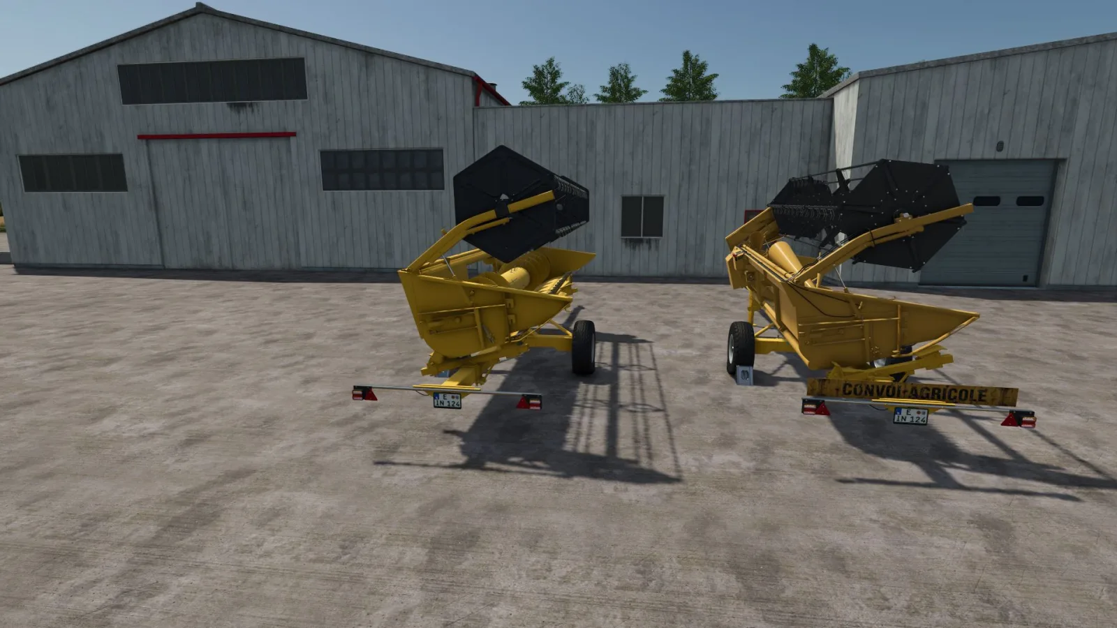 New Holland cutterbar trolley FS25