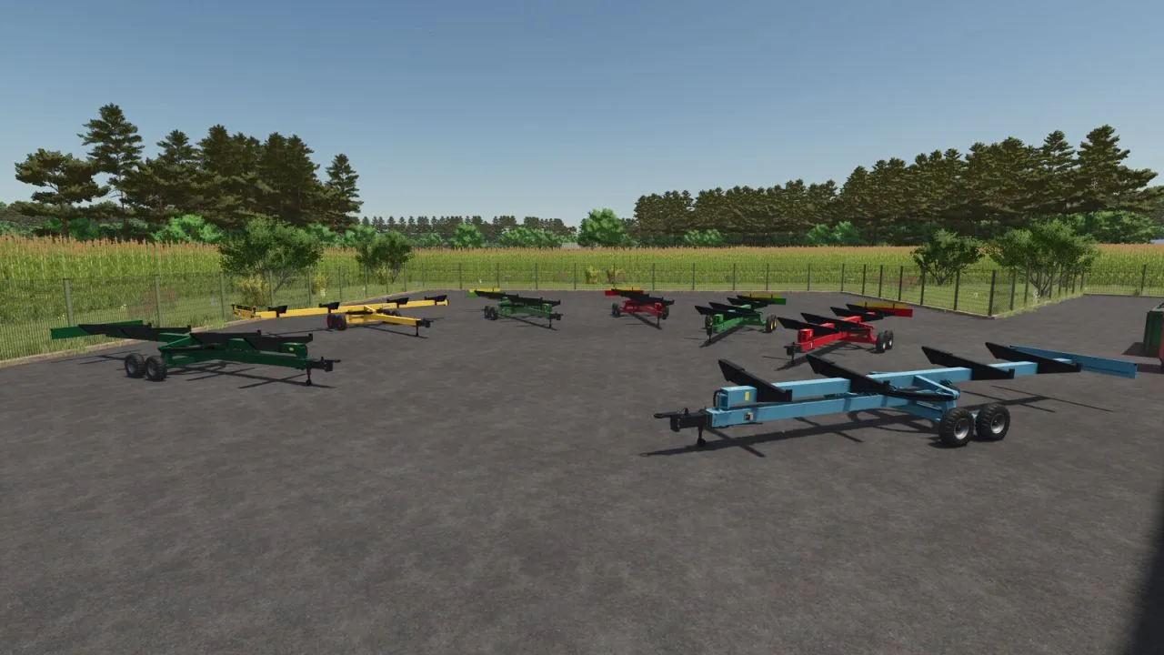 Lizard Turntable Cutter Trailer FS25