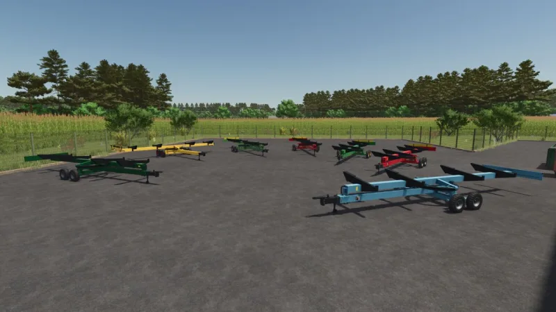 Lizard Turntable Cutter Trailer FS25