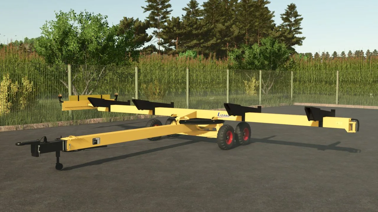 Lizard Turntable Cutter Trailer FS25