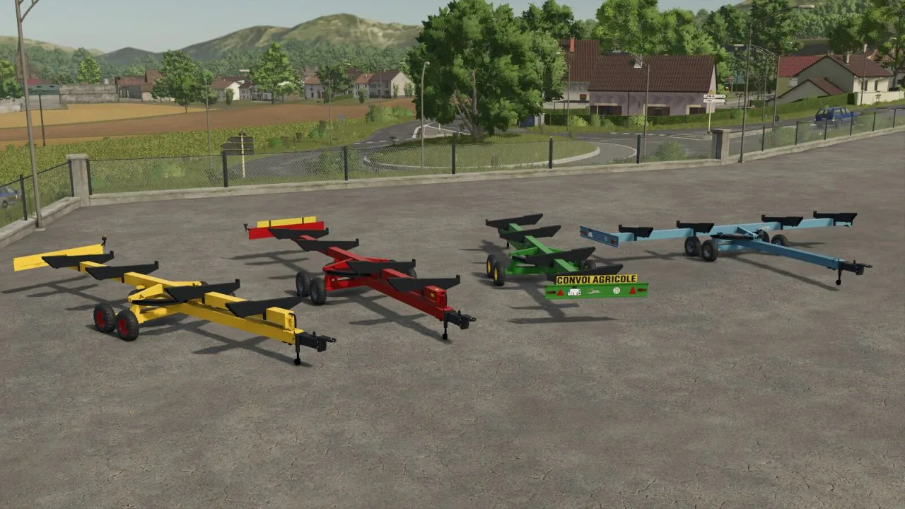 Cochet Turntable Cutter Trailer FS25