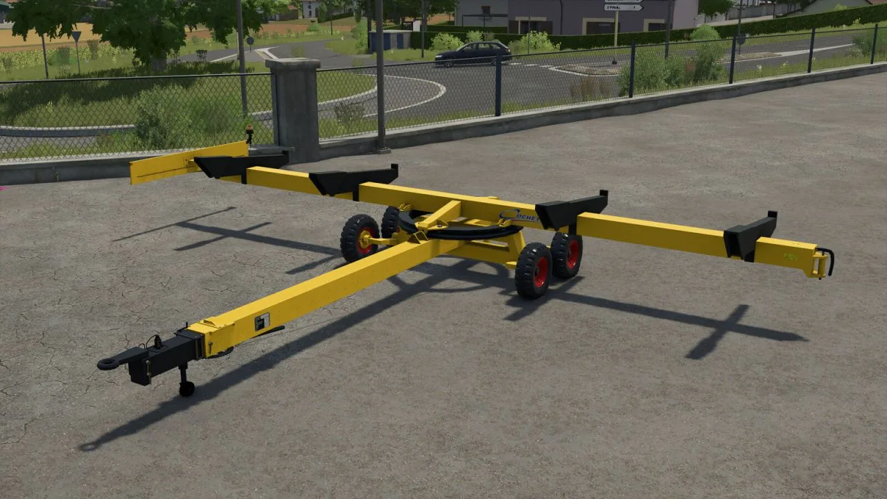 Cochet Turntable Cutter Trailer FS25