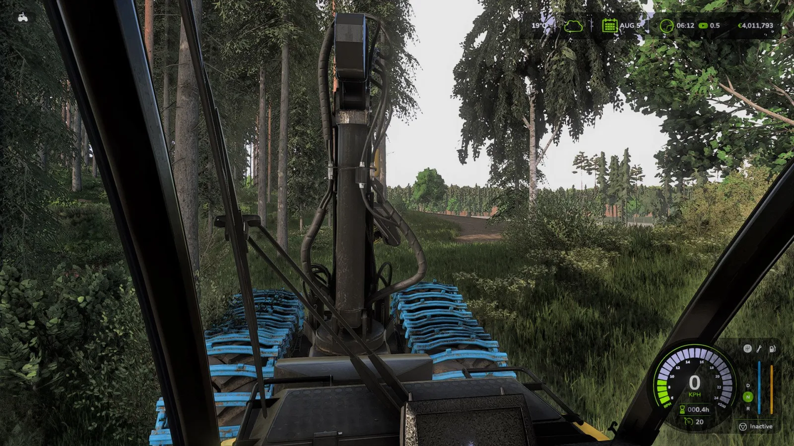 Ponsse Ergo 8w Harvester H8 FS25