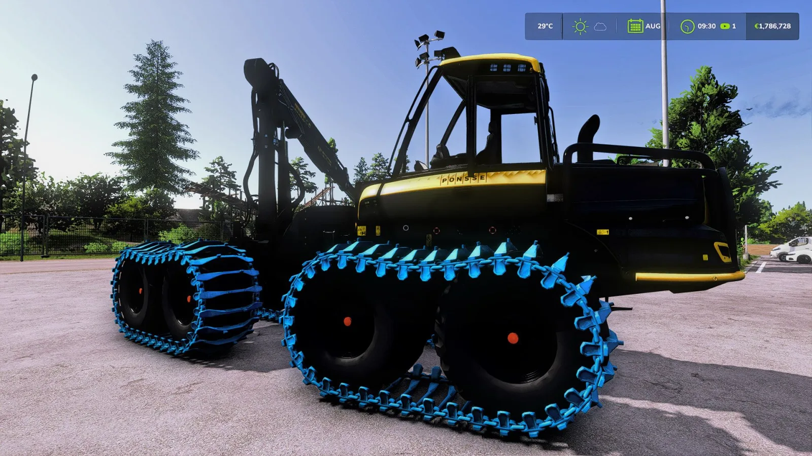 Ponsse Ergo 8w FS25