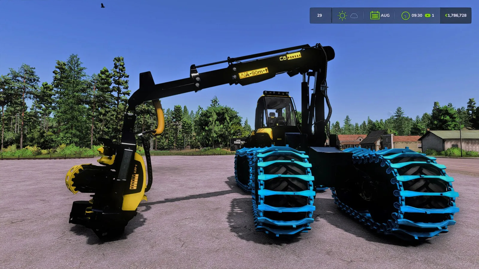 Ponsse Ergo 8w FS25