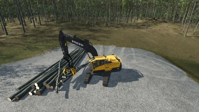 Gripen 080 Grapple For Excavator FS25