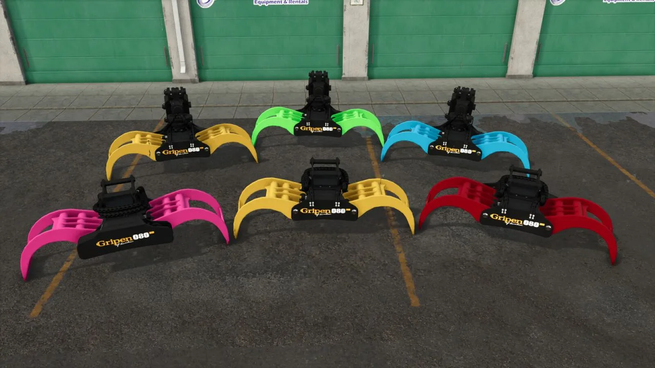 Gripen 080 Grapple For Excavator FS25