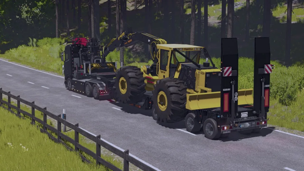 Tigercat Crane Skidder FS25