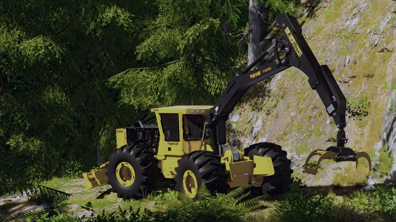Tigercat Crane Skidder FS25