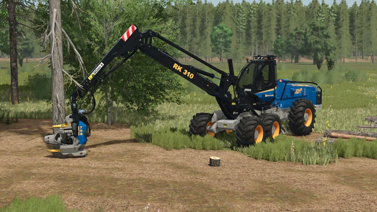 Rottne H21D Steep Slope Pack FS25