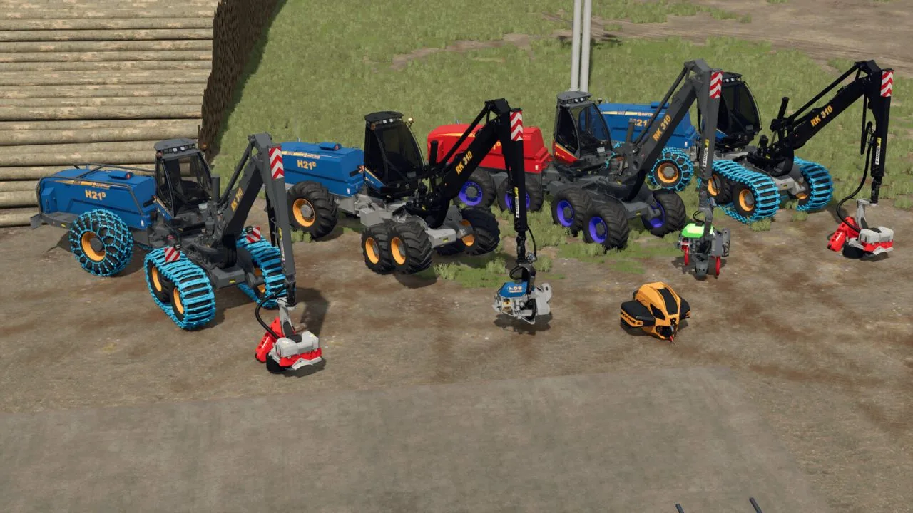 Rottne H21D Steep Slope Pack FS25