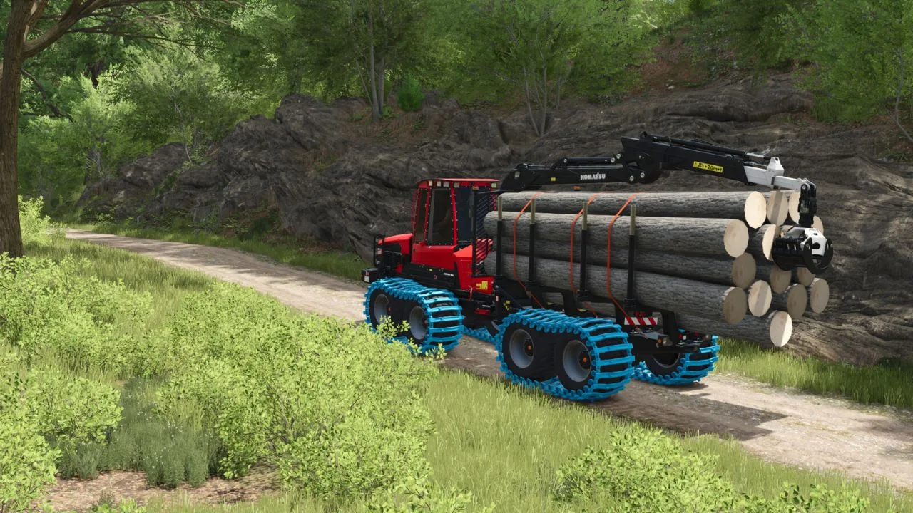 Komatsu Forwarder 875 FS25
